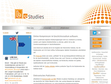 Tablet Screenshot of historicum-estudies.net